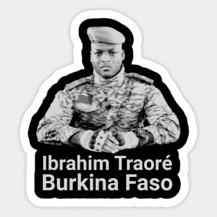 Ibrahim Traoré Sticker